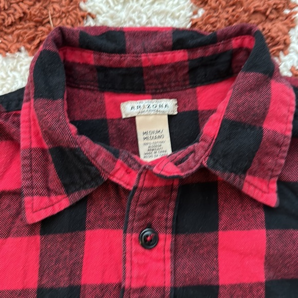 Arizona jean company • Buffalo checker flannel button down - Picture 2 of 5